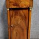 Empire period walnut bedside table or nightstand circa 1800