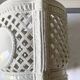 Openwork planter in Italian earthenware