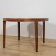 Mid-Century Round Rosewood Extending Dining Table by Severin Hansen for Haslev Møbelsnedkeri, Denmark, 1960s