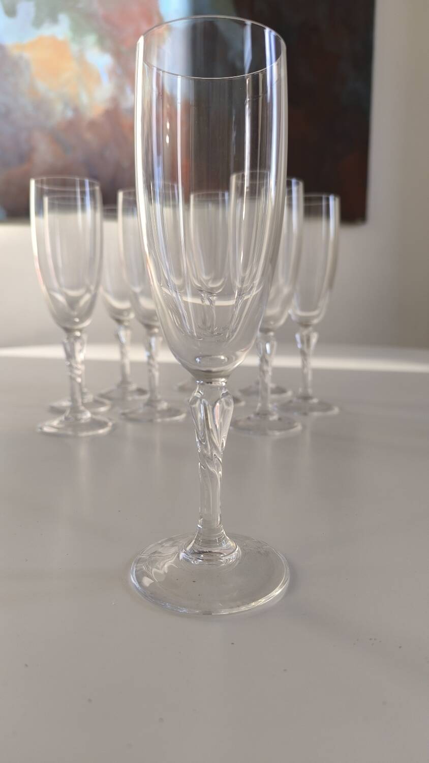 Set de 10 flûtes à champagne