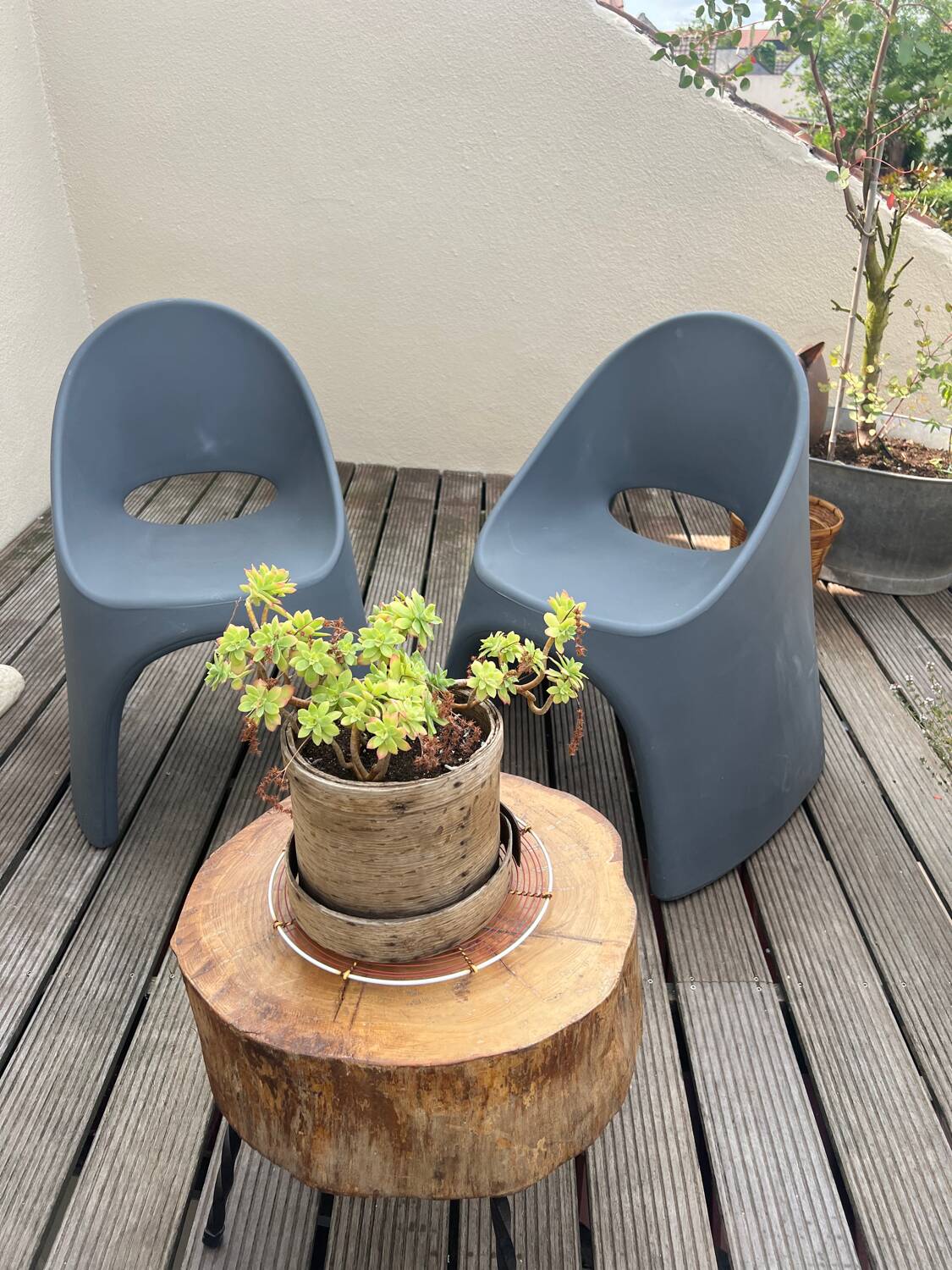 Pair of Slide armchairs from the 80s