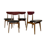4 chairs restored