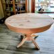 Round table with central leg