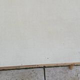 Petite table basse en rotin vintage