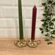 2 candle holders on dormant