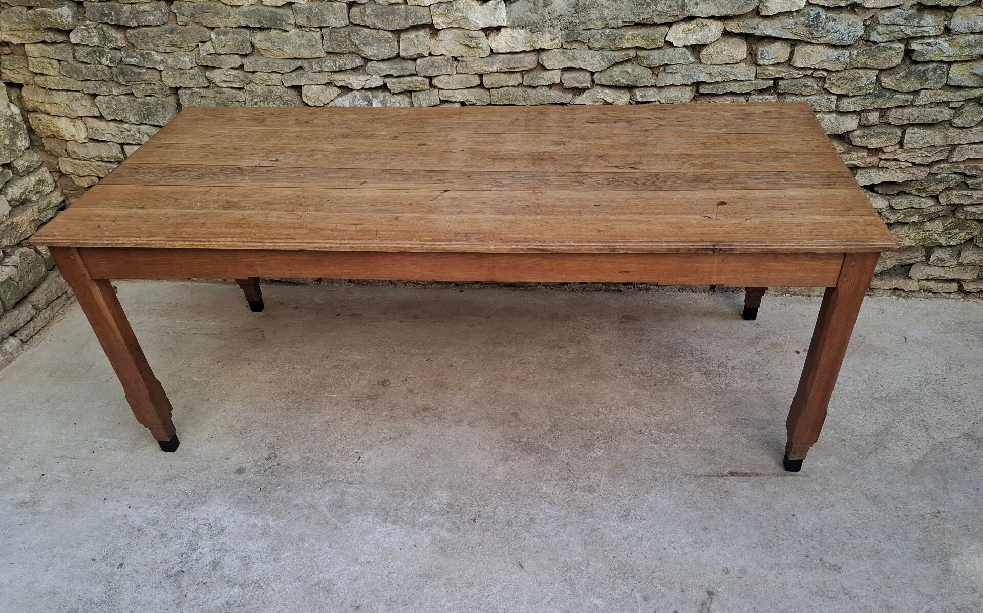 Oak farmhouse table 199cm x 89cm