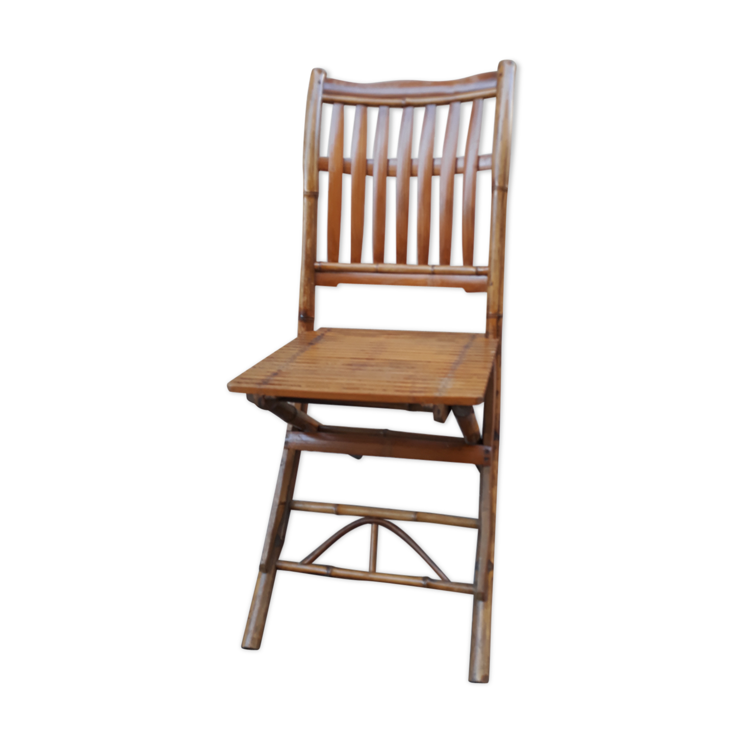 Bamboo folding chair