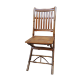 Bamboo folding chair