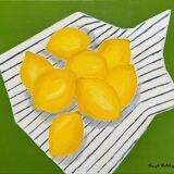 Lemons on the Grass by Joseph Rethlin