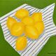 Citrons sur l'herbe par Joseph Rethlin