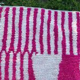 Small handmade wool rug 100cm x 50cm