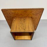 Table basse bois marqueterie design scandinave rolf middel et lindum
