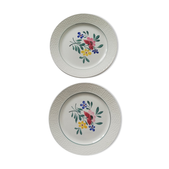 Pair of dessert plates