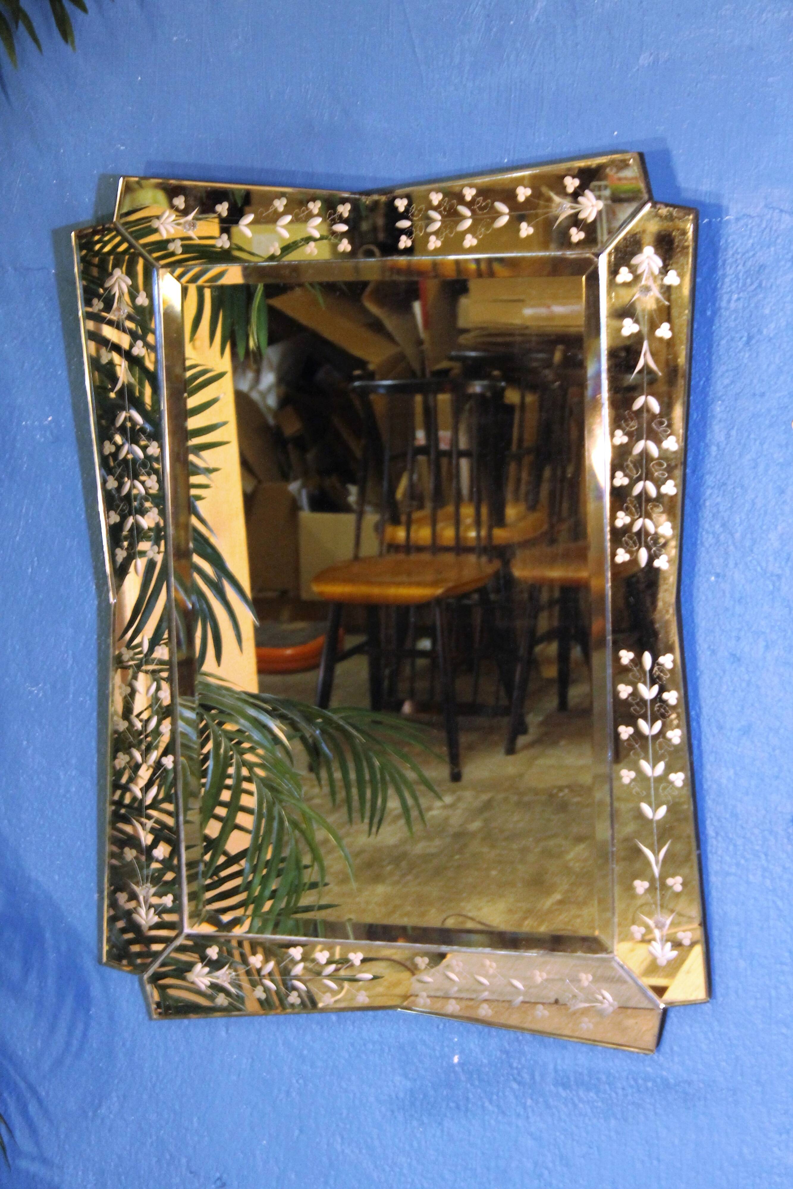 Miroir "Vénitien" 1930s