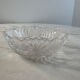 Coupelle en verre taillé bord festonné 11cm