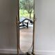 Miroir psyché en laiton de style néoclassique