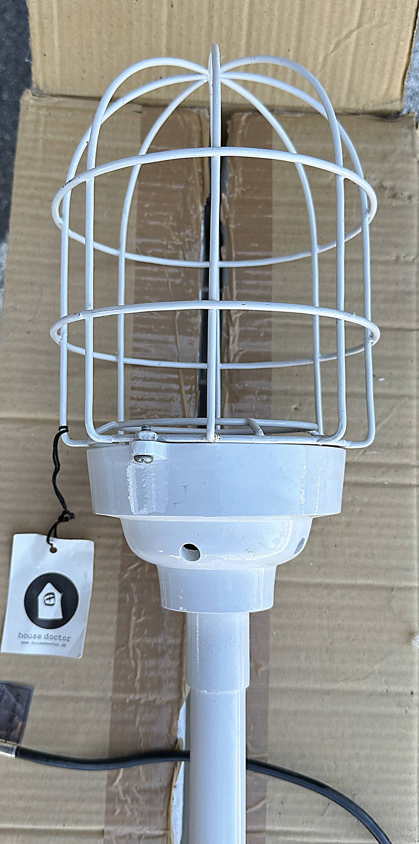 Lampe Casa  Blanche, Suspension industrielle atypique neuve