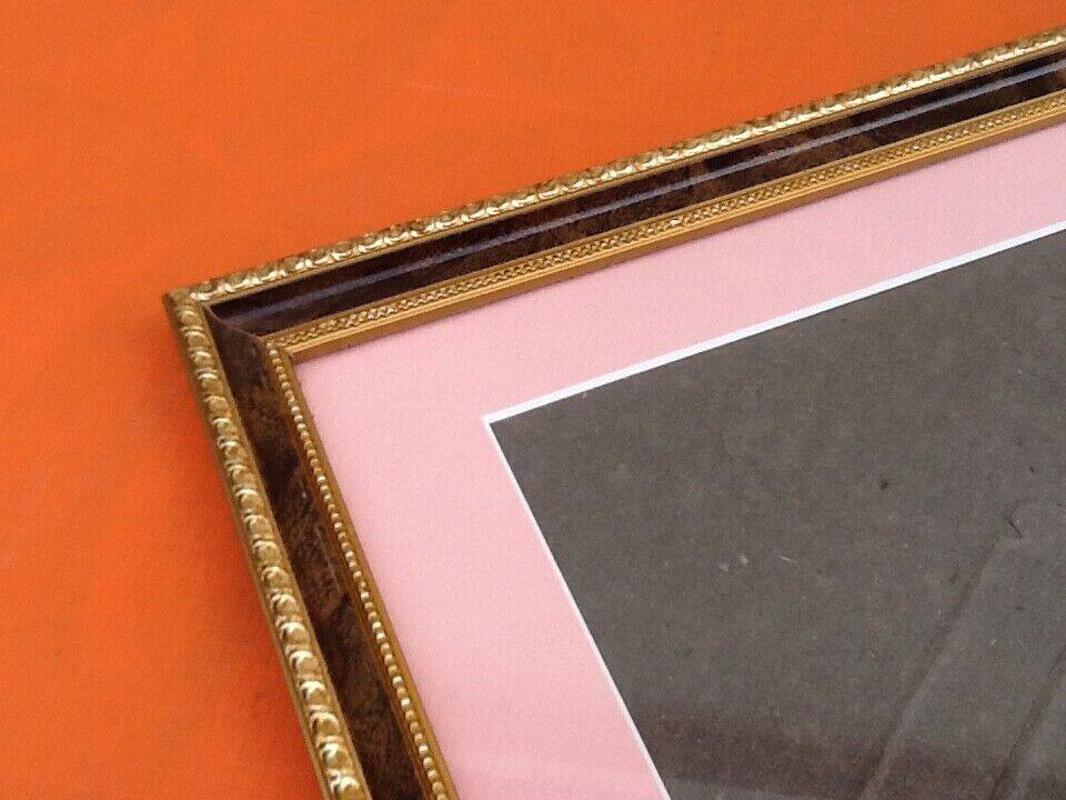 Wooden frame with gilding