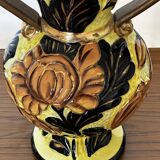 Medici vase in Vallauris ceramic, signed JTF