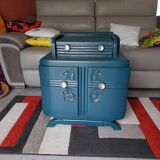 Vintage dressing table and bedside table
