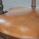 Chaise de bureau chesterfield en cuir de vache classique et intemporelle de style anglais