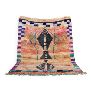 Moroccan Berber rug Boujaad 203 x 160 cm pink