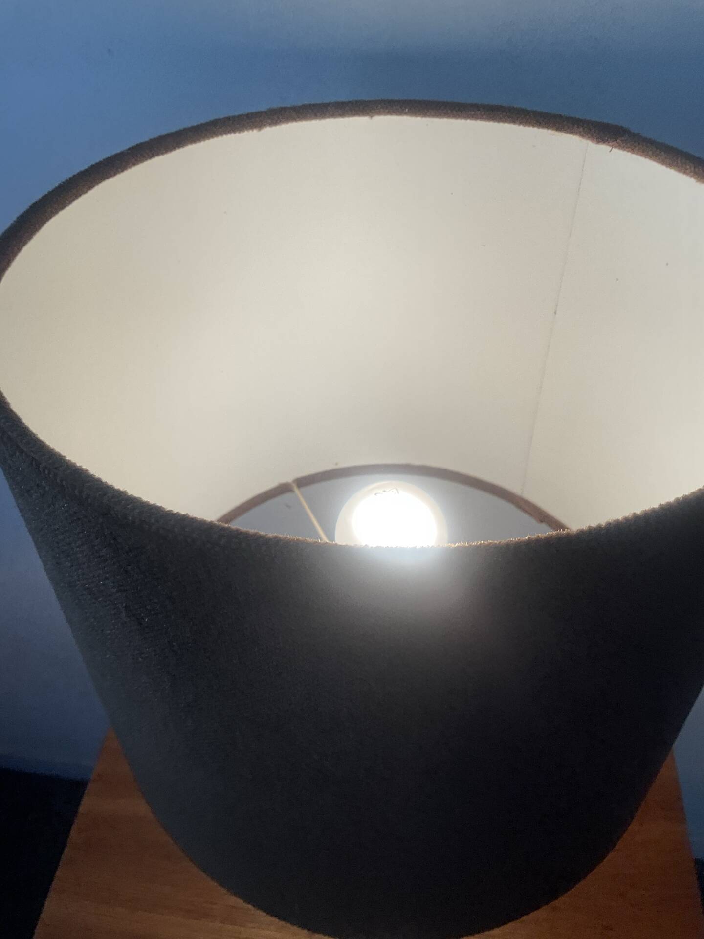 Brass lamp from the 60s-70s.