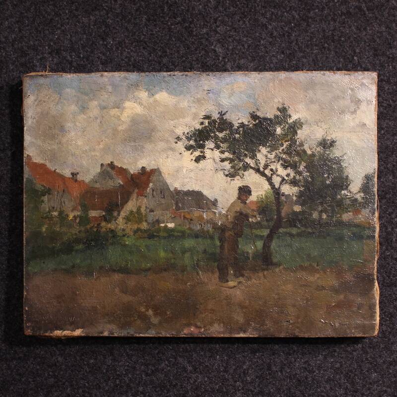 Dutch painting from the 19th century, Impressionist landscape
