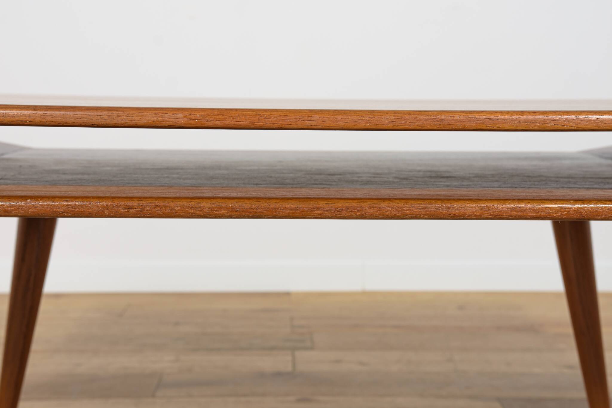 Danish Model 100 Teak Coffee Table from Omann Jun, Denmark, 1950s