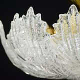 Garda, luxury Italian Murano glass ceiling light or flush mount, 1980s