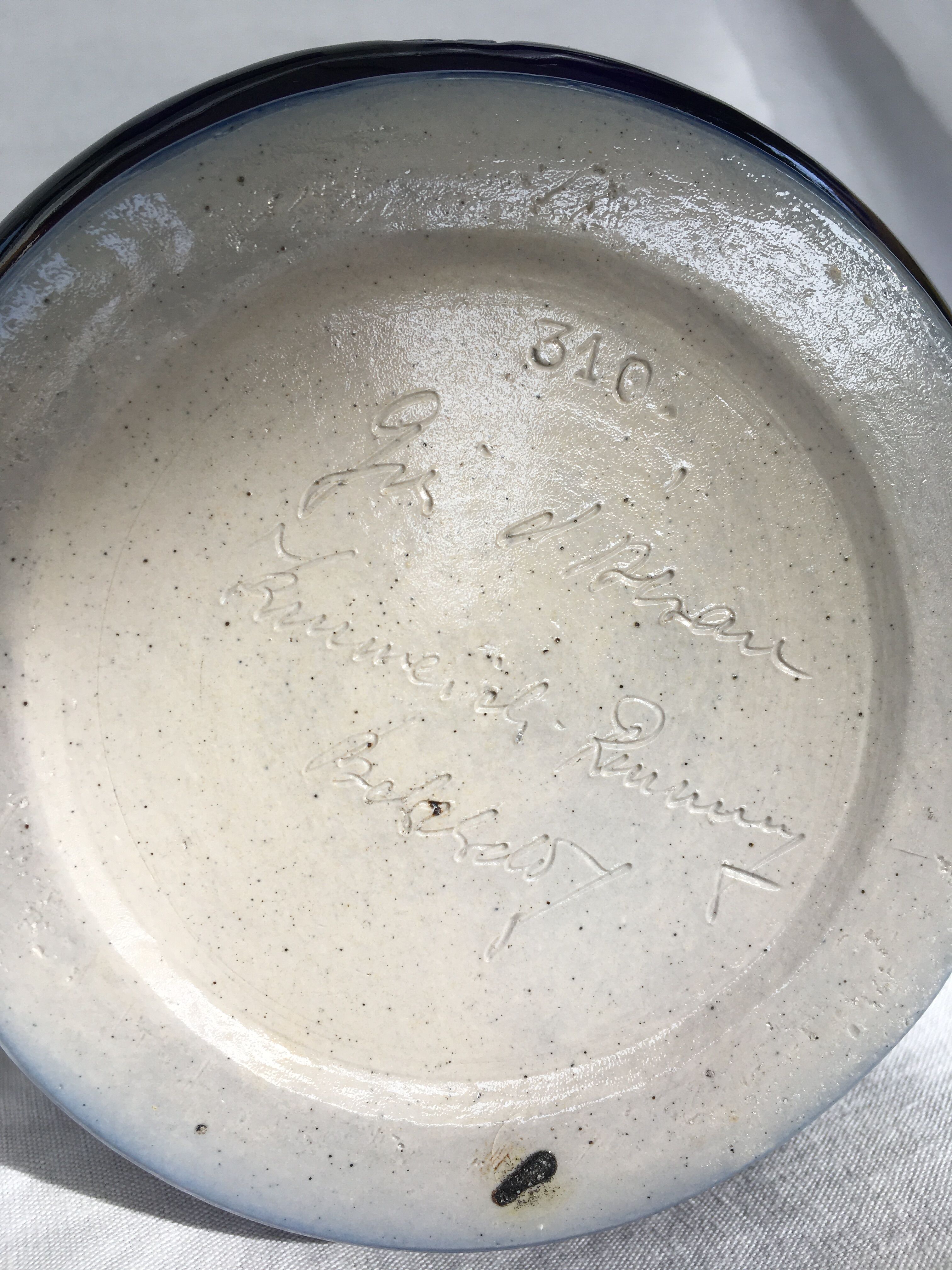 Betschdorf stoneware pitcher