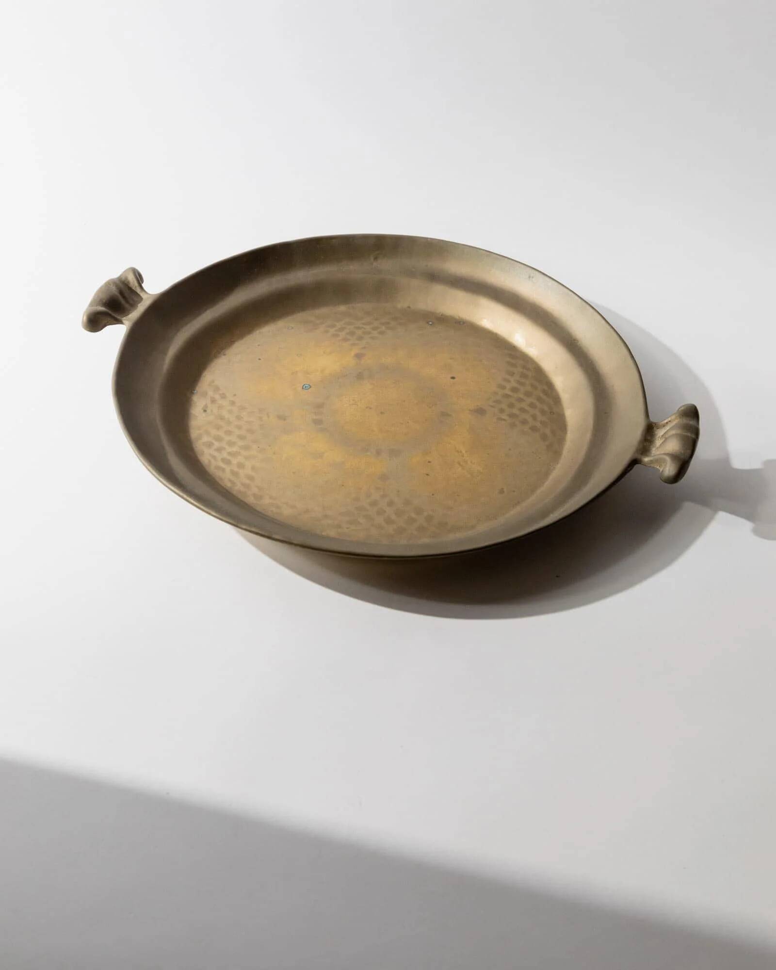 1960s vintage brass plateau by Collini (South Tyrol)
