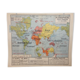 School Map - Planisphere -