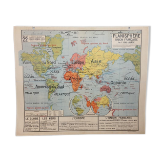 School Map - Planisphere -