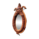 Audoux Minet vintage rope mirror