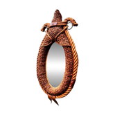 Audoux Minet vintage rope mirror