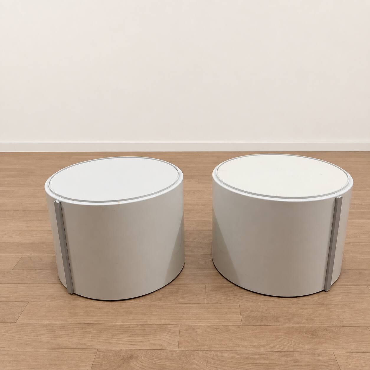 Paire de modules de rangement années 70