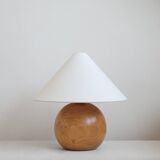 Wooden table lamp
