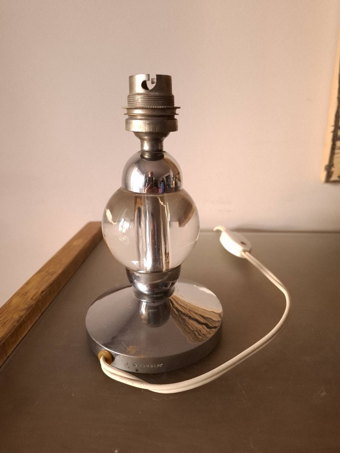 Lampe art déco G.Humbert