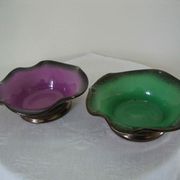 2 old ceramic cups