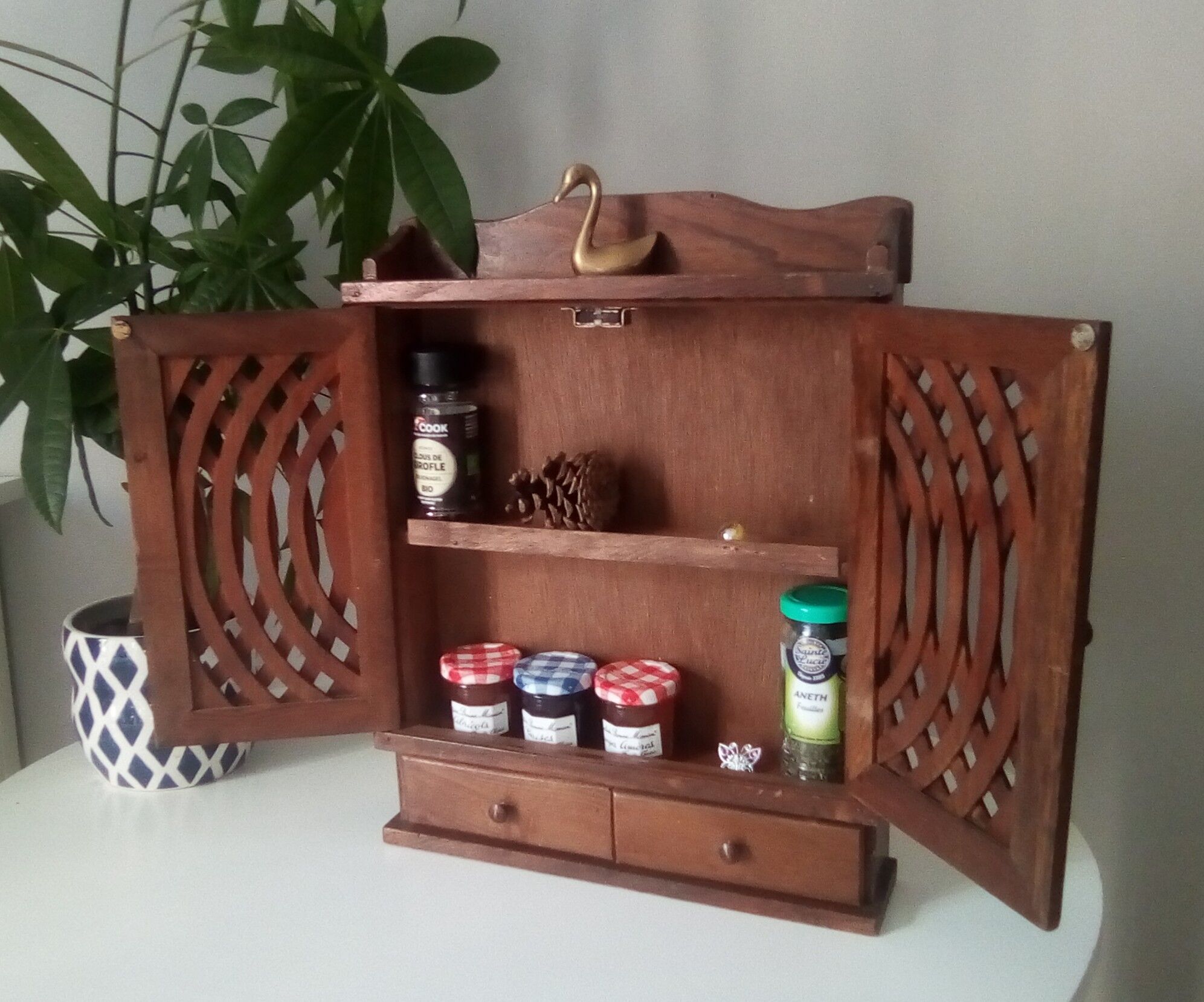 Vintage wall cabinet