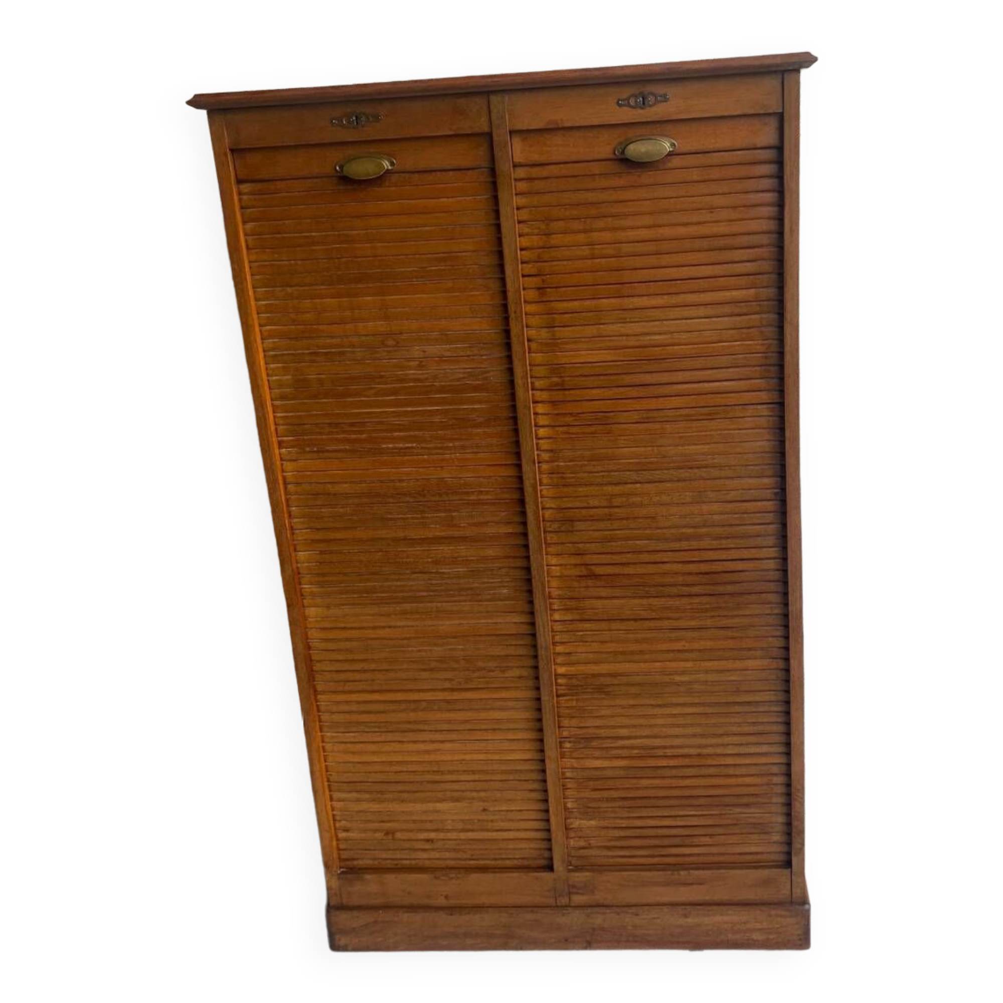 Oak filing cabinet early 20th