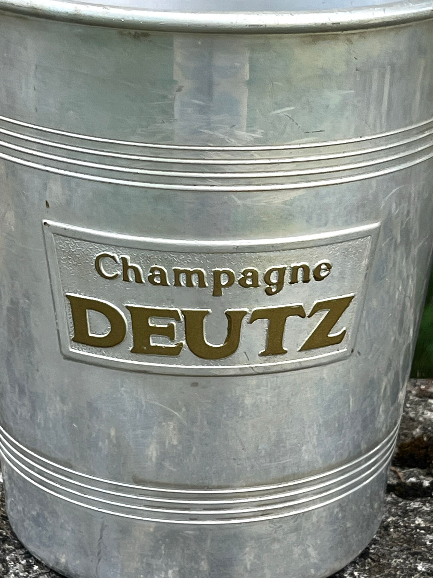 Vintage Deutz Champagne Cooler