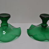 Pair of Art Glass Bowls,by Glasswork Novy Bor,1930's