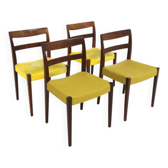 Set of 4 rosewood chairs "Garmi", Troeds, Sweden, 1960