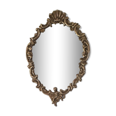 Miroir doré 42x29cm