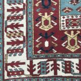 Vintage carpet Turkish konya done hand 130 X 158 CM