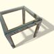 Renato Zevi coffee table / Ed. Romeo Rega, 1970