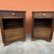Paire de chevets Art Deco vintage 1950s