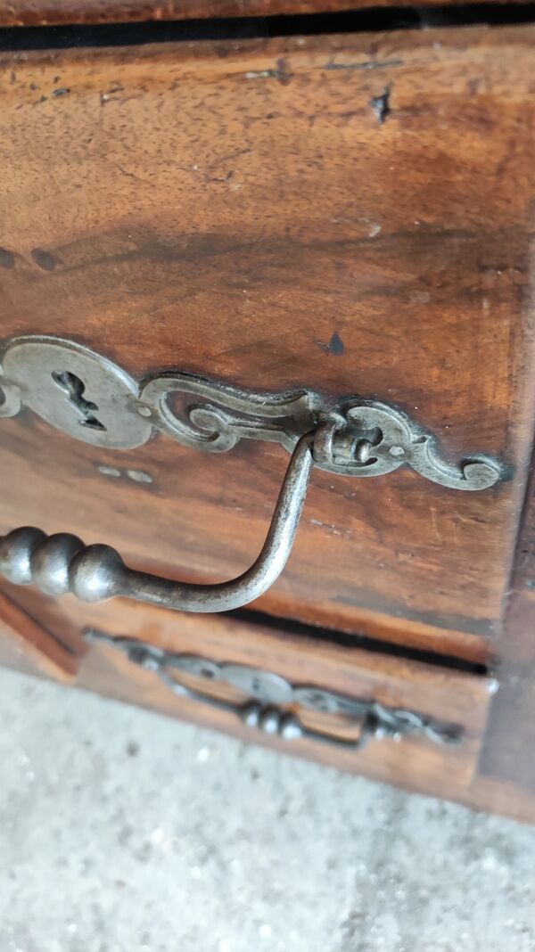 Bahut 2 portes 3 tiroirs noyer